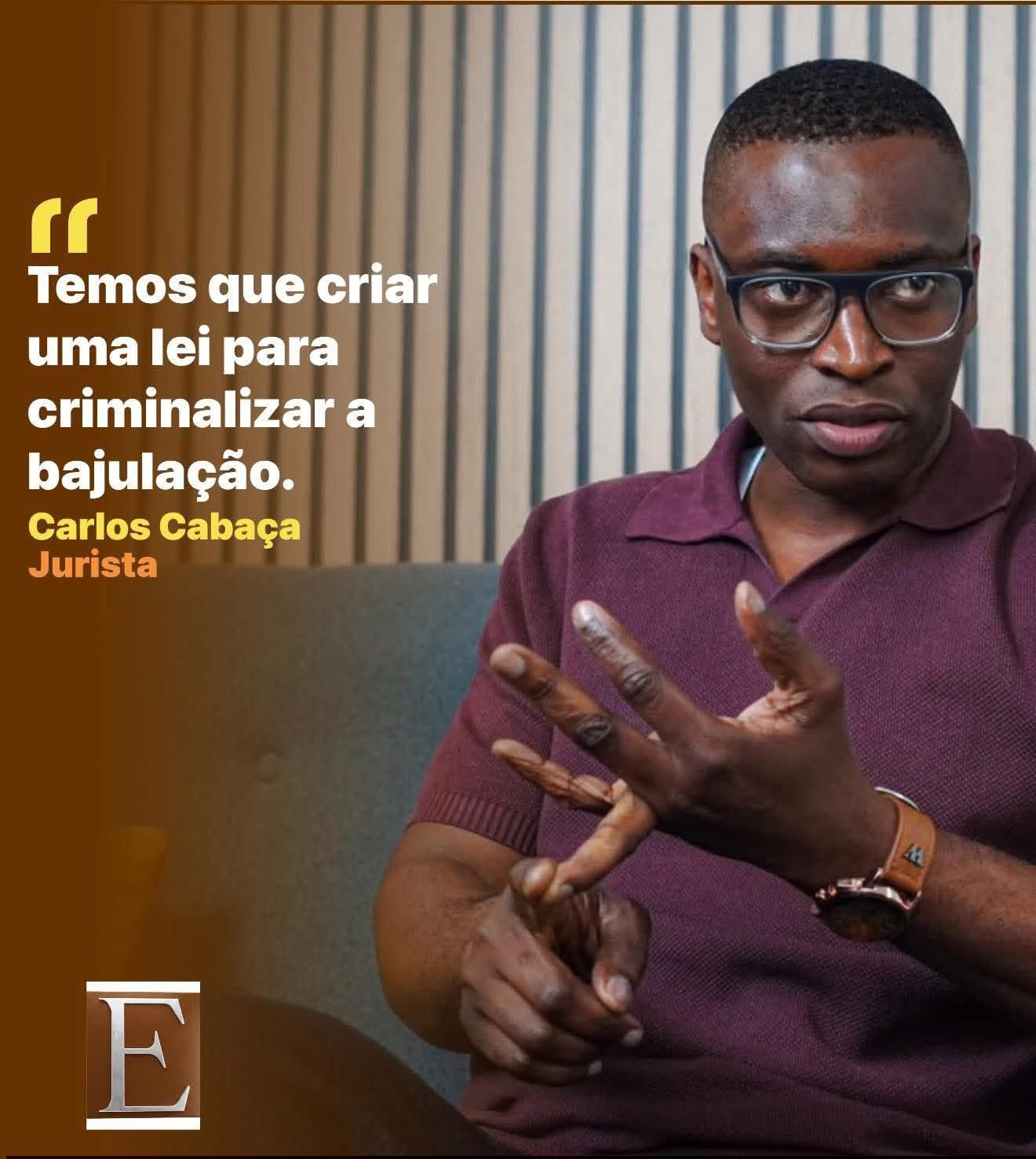 Jurista defende criminalização da bajulação em Angola